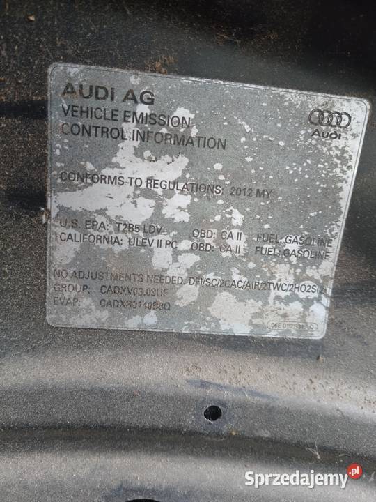 Maska audi A5 Żory