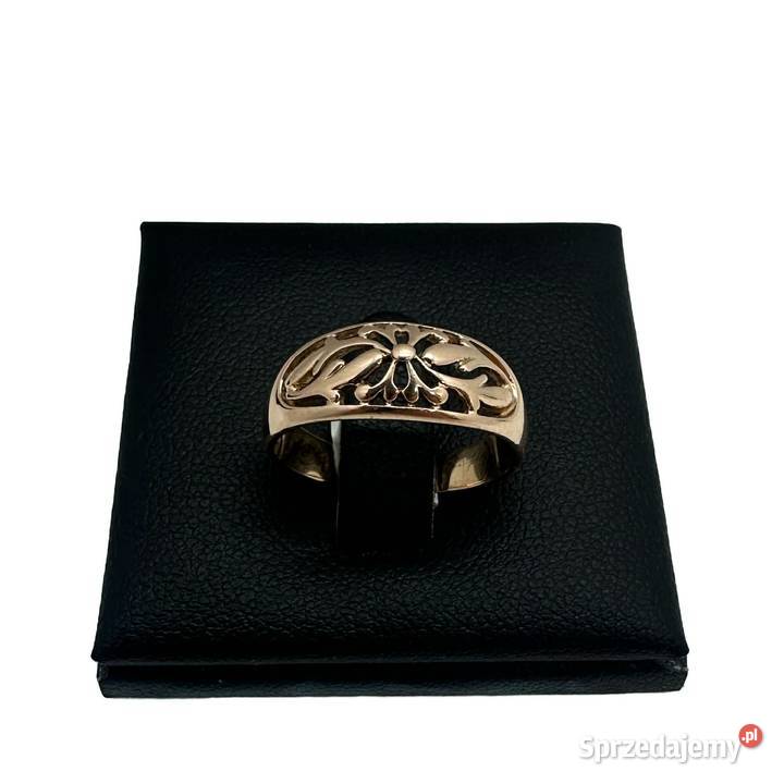 Złoty Pierścionek pr 583 313g R14 złoto Elbląg sprzedam