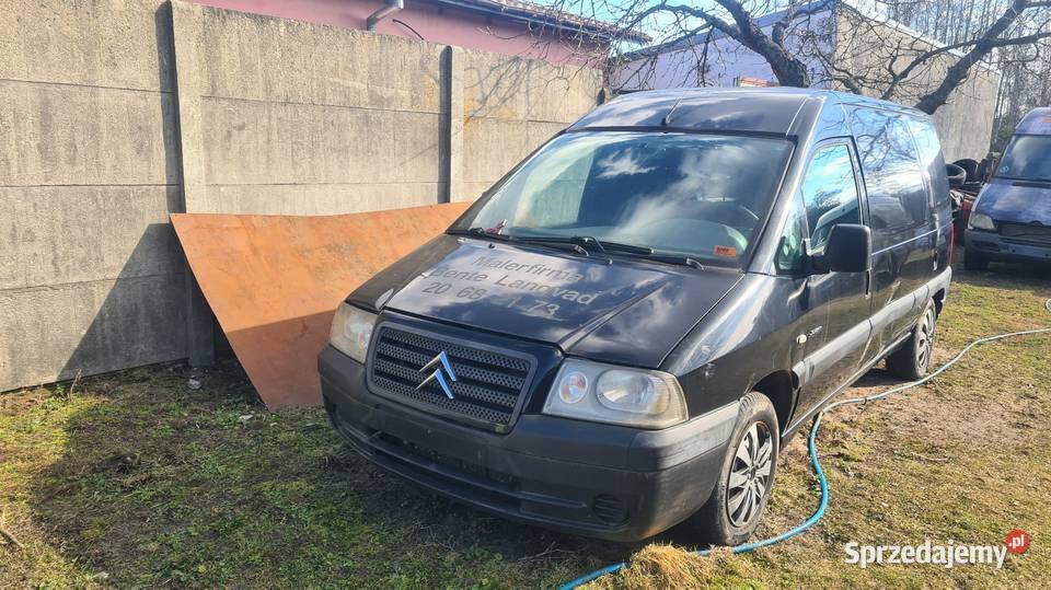 Sprzedam Citroen Jumpy Long 20 HDI 8 zaworowy elektrochrom. lusterka boczne Odrzywół