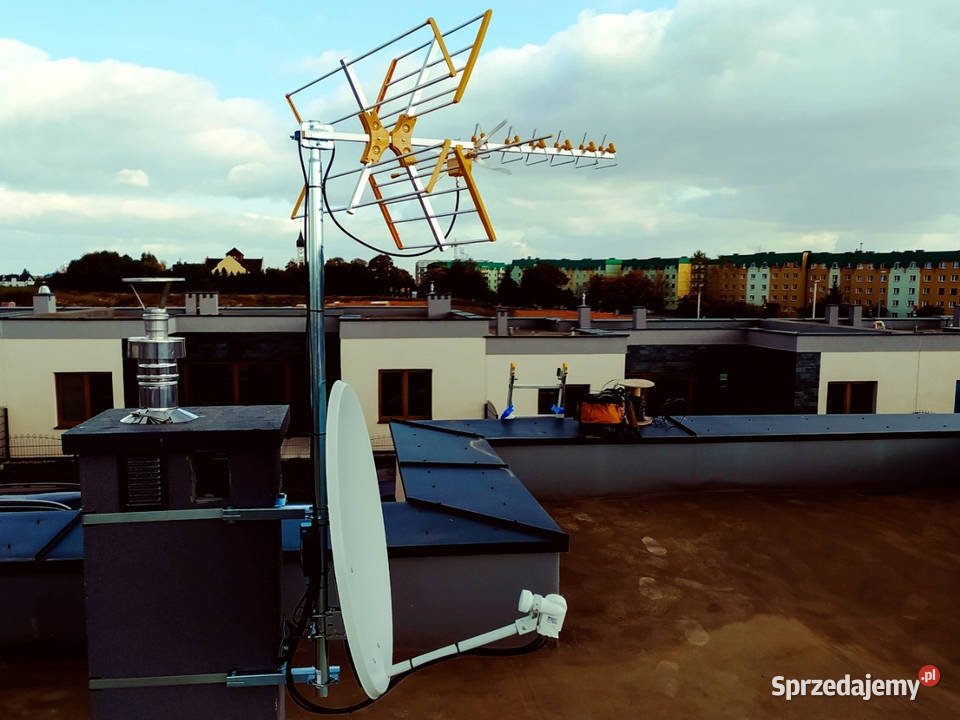 Montaż anten Świętochłowice instalacja SAT i