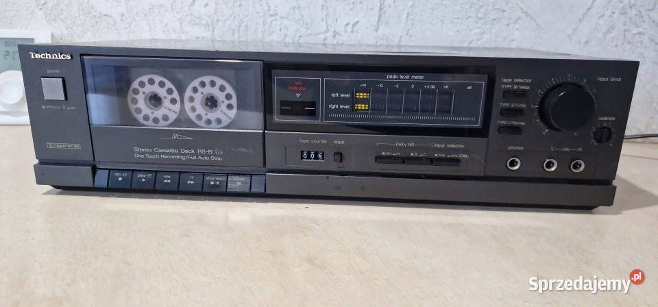 Magnetofon Technics RS205 Casette deck Międzychód