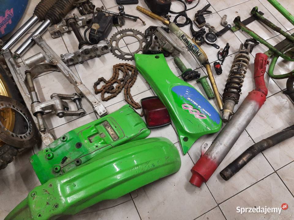 Kawasaki KLR 600 części bak owiewki lagi koło Jelenia Góra sprzedam