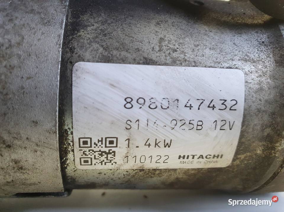 ROZRUSZNIK Opel Zafira B Astra J 17 CDTI Chełm