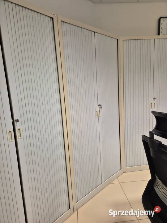 Szafa metalowa żaluzjowa półki Dostępne 5 sztuk Warszawa