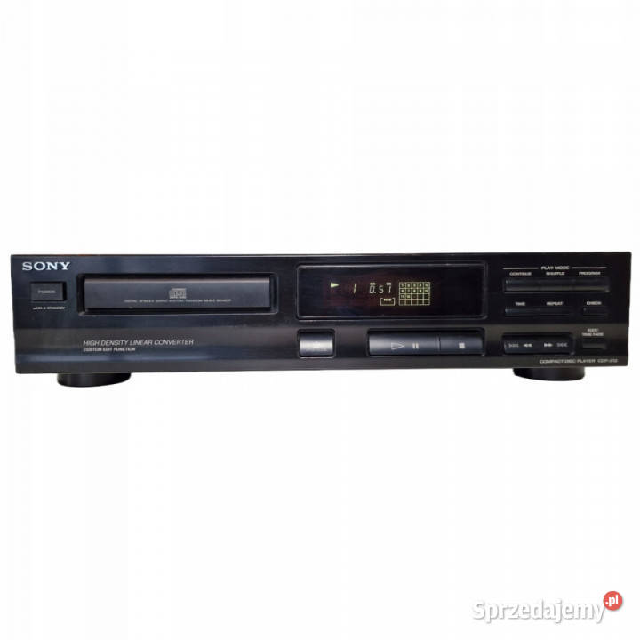 SONY odtwarzacz kompaktowy CD player CDP 212 Międzychód sprzedam