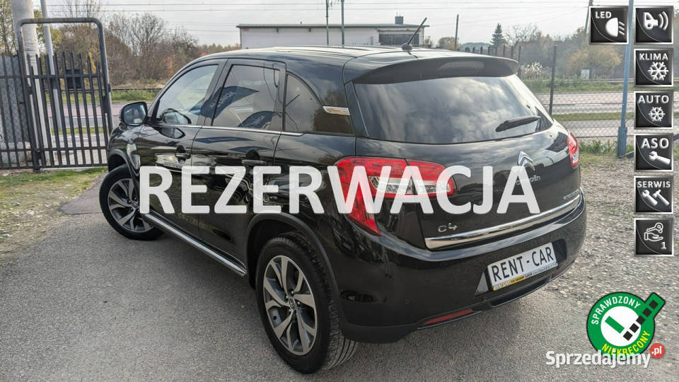 Citroen C4 Aircross 1.6D*OPŁACONY Bezwypadkowy Klimatronik*126.000km*Serwi…