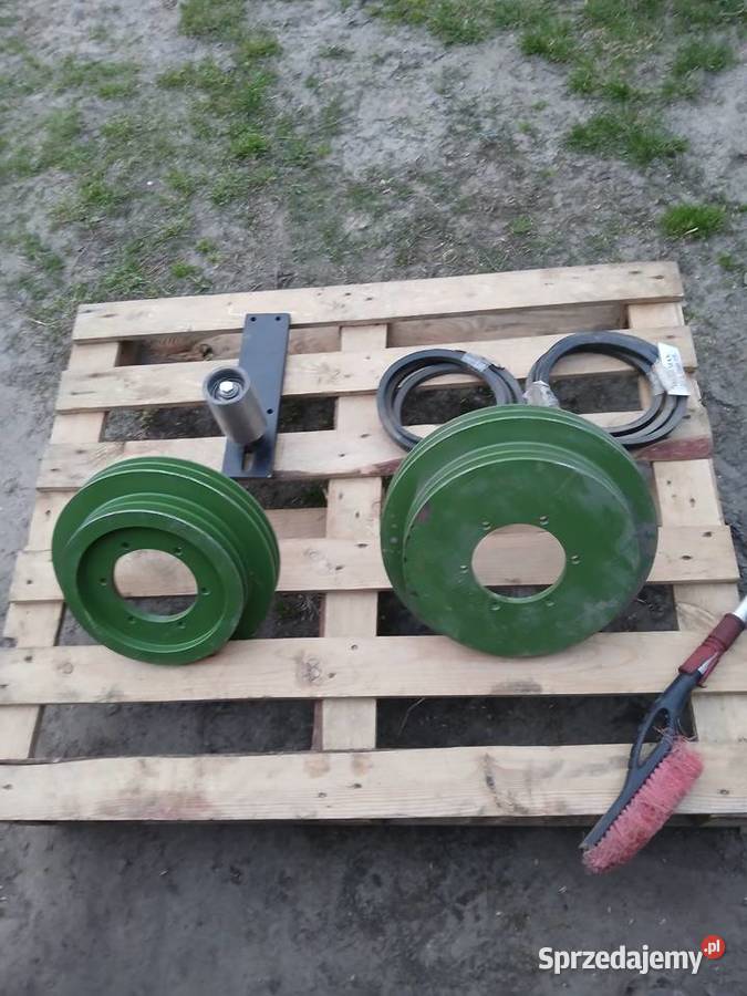 Koła młocarni napęd Bizon zo56 Wola Korybutowa Druga