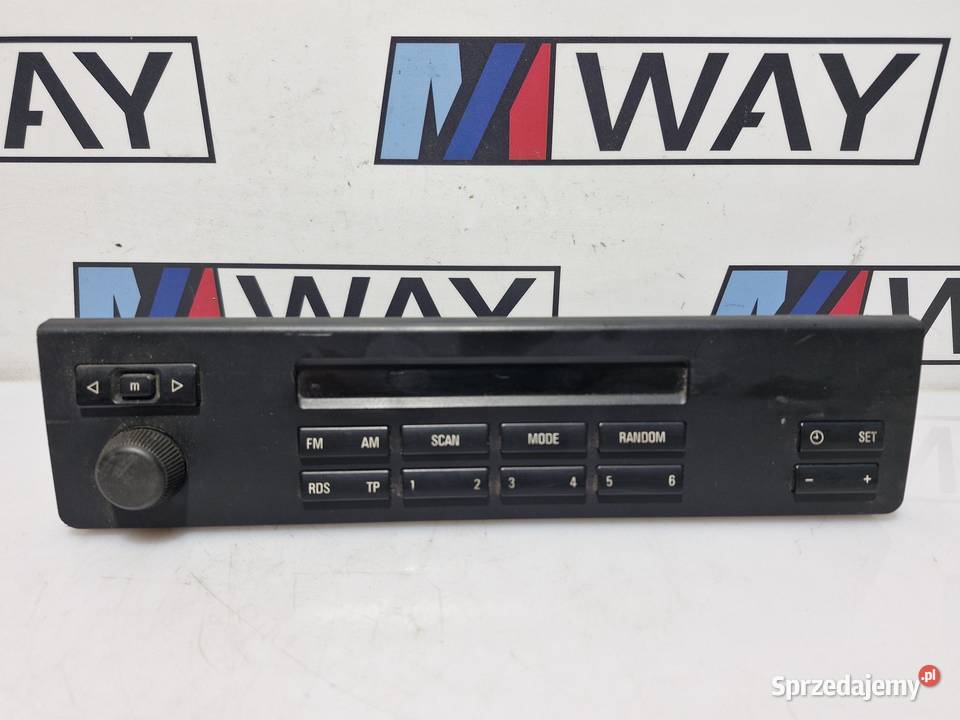 BMW 5 E39 PANEL WYŚWIETLACZ RADIA 8361346