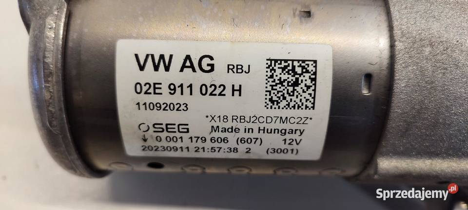 VW TIGUAN II ROZRUSZNIK 02E911022H