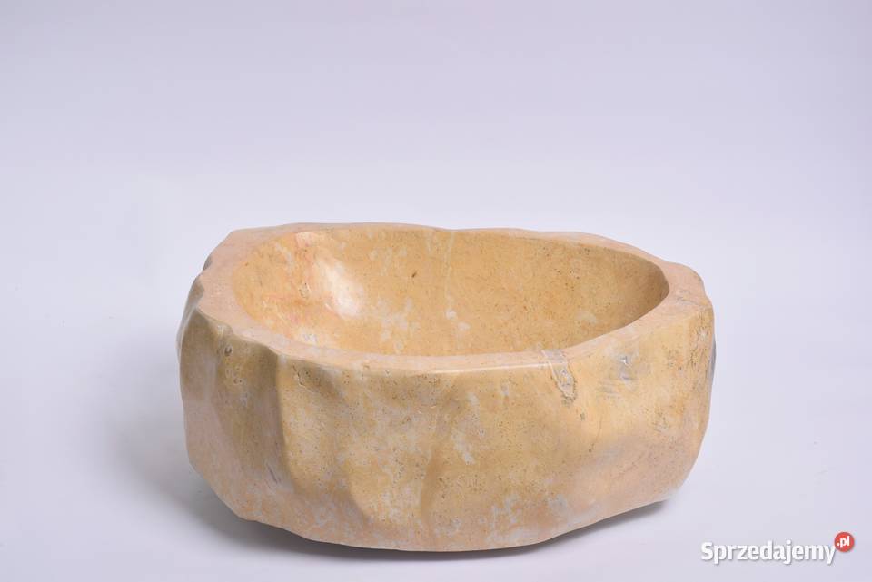 EROSI Yellow D polerowana kamienna umywalka Gdynia sprzedam