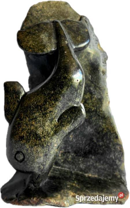 Delfin rzeźba z kamienia wielokolorowy Lębork sprzedam