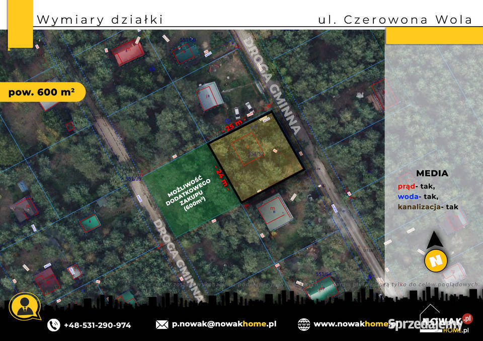 Czerwona Wola Nowoczesny dom rzeką w otulinie