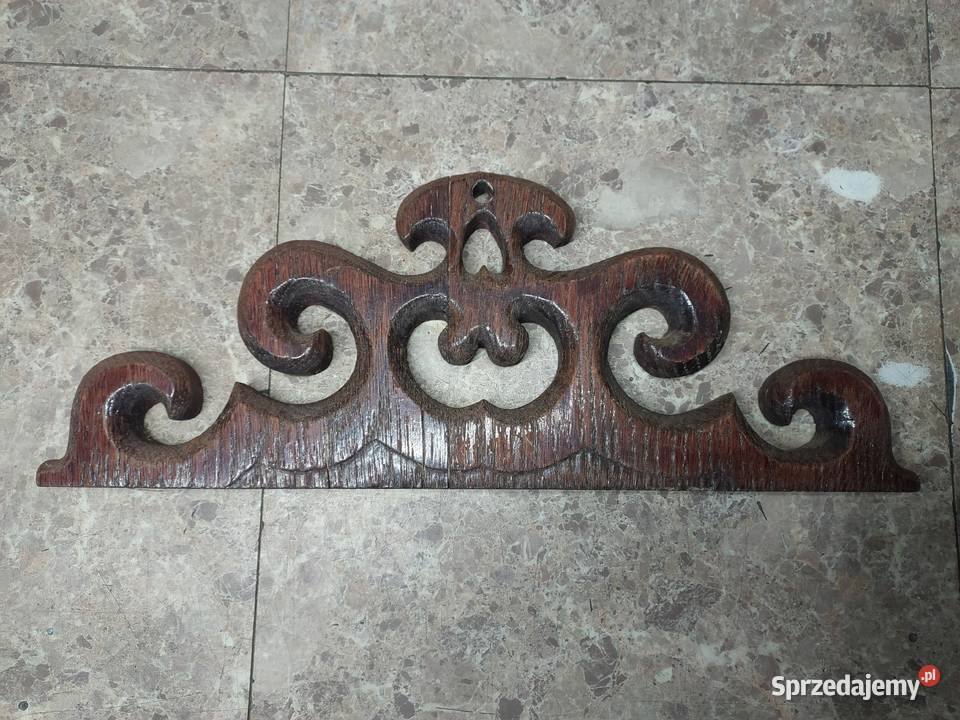 34 korona starego zegara szer 37 wys 14 Tczew