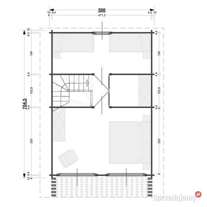 Domek letniskowy na zgłoszenie 35m2 na działkę Bielsko-Biała