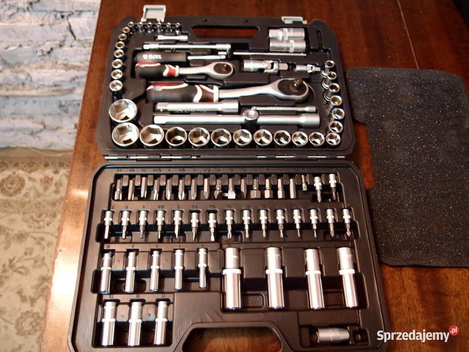 profesjonalny zestaw kluczy YATO YT12681 nasadki Łódź sprzedam