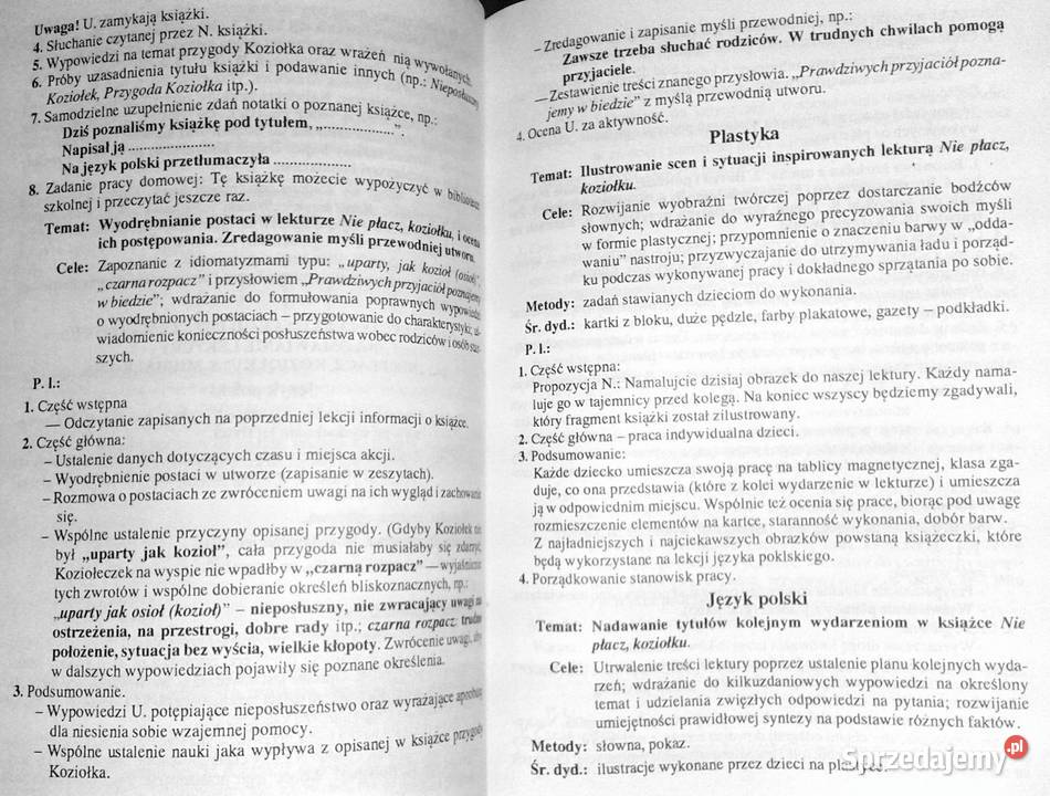 Praca dydaktyczno wychowawcza z lekturą kl 13 Chełm