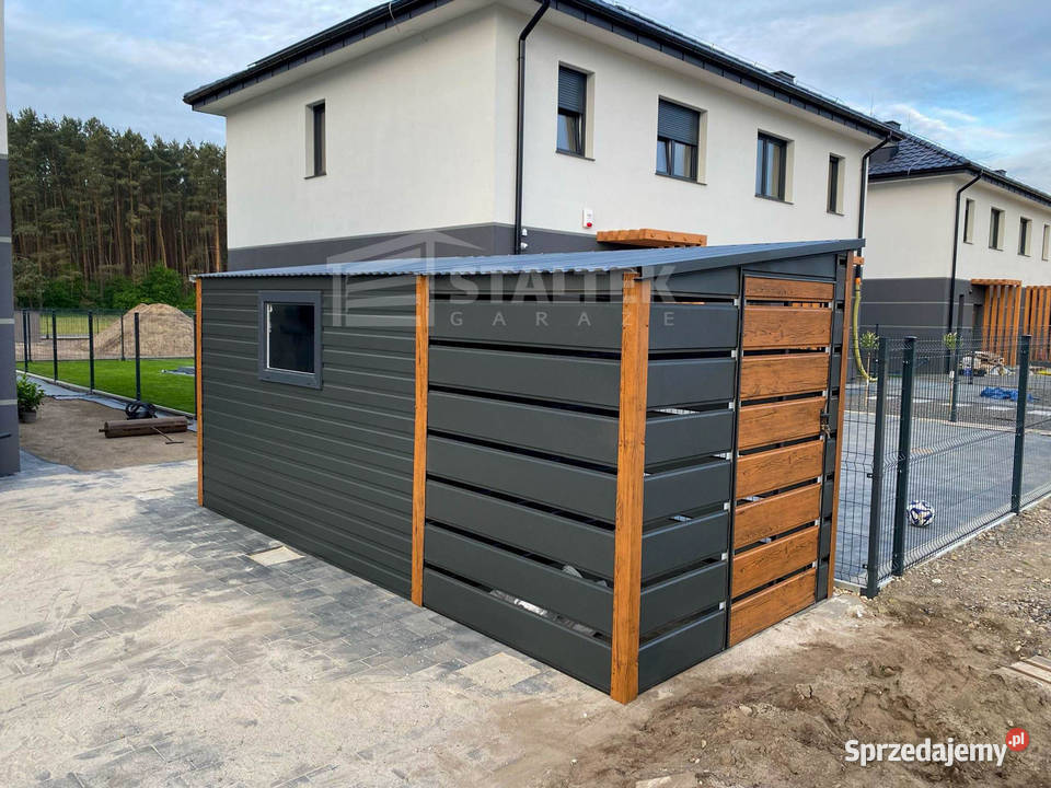 Schowek Domek Ogrodowy 3x2m wiata 2m 2x Drzwi wielkopolskie Nowy Tomyśl sprzedam