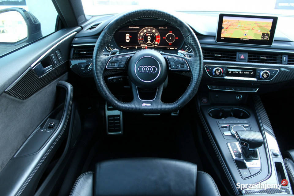 Audi RS5 Coupe FV23 Quattro LED HeadUp Panorama czujnik deszczu RS5 Sokołów