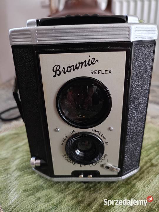 Zabytkowy Aparat KODAK Brownie Reflex Vintage Drawski Młyn
