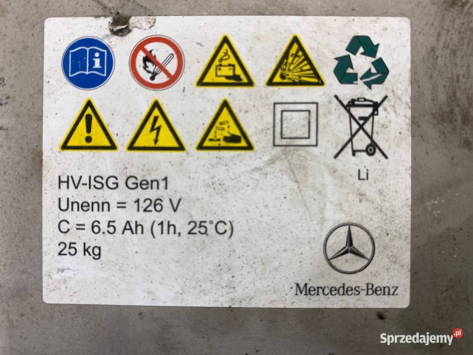 BATERIA HYBRYDA MERCEDES W221 A2213430400 35 299