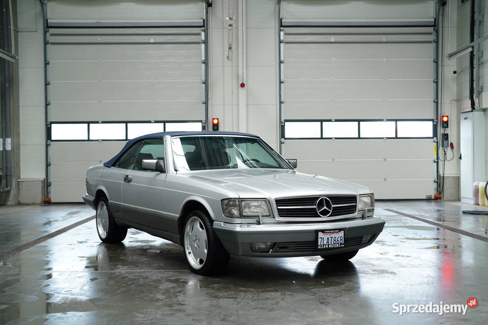 MercedesBenz C126 560SEC Straman Cabriolet jedna automatyczna Rybarzowice sprzedam