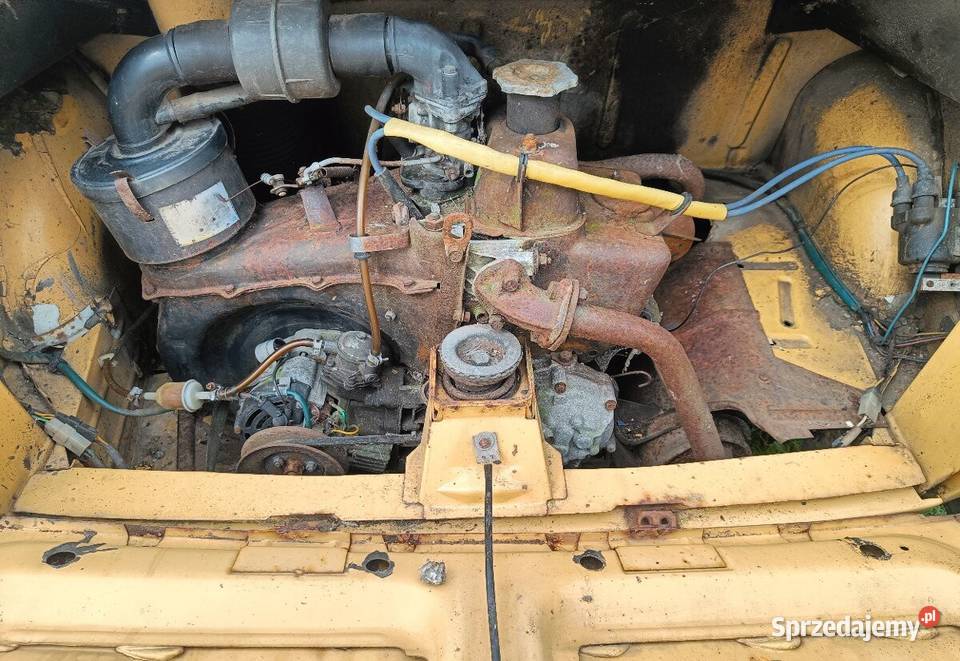 Fiat 126p niesprawny uszkodzony Stoczek Łukowski