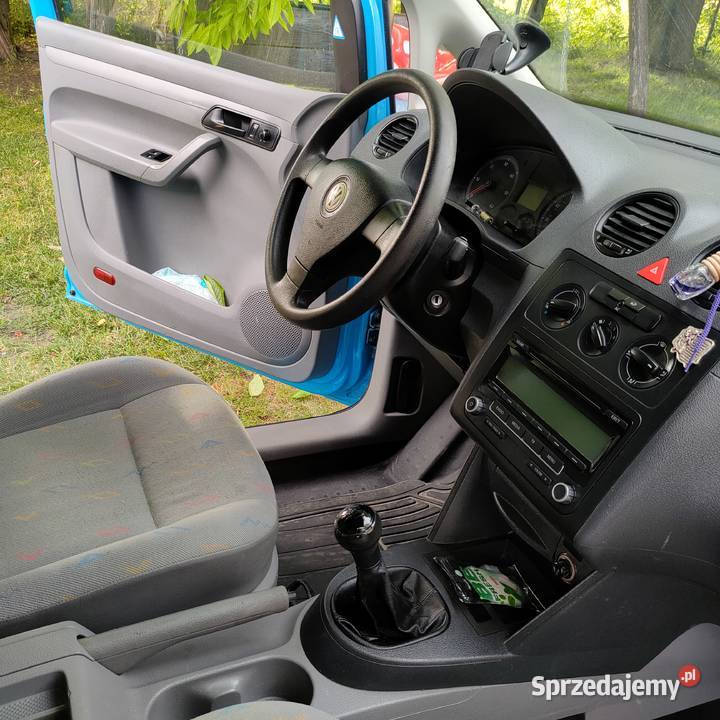 VW caddy 2010r Klima 2x drzwi boczne manualna lubelskie Zamość sprzedam