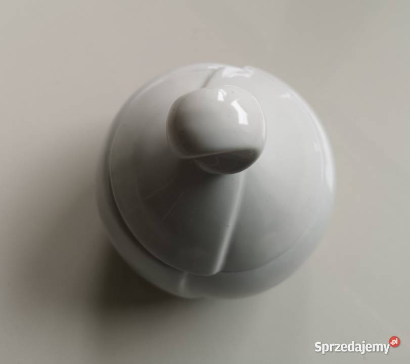 Bomboniera puzderko porcelanowa vintage