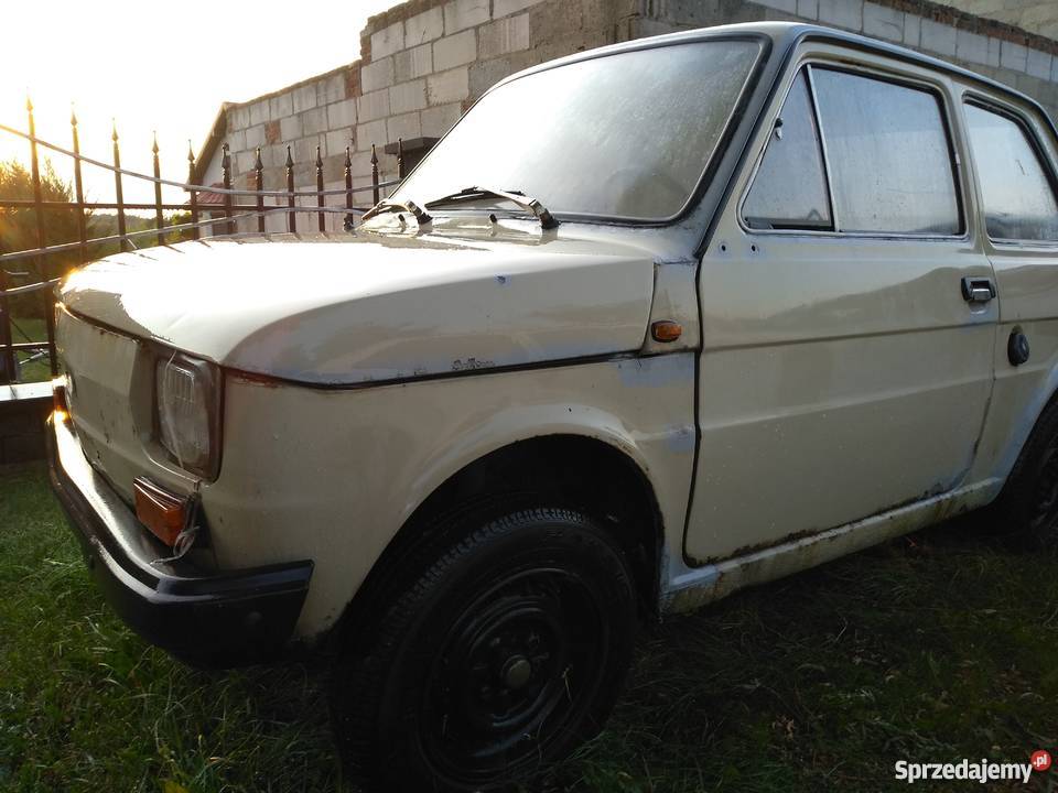 Fiat 126p 1979dawca 1991 beżowy wielkopolskie Konin