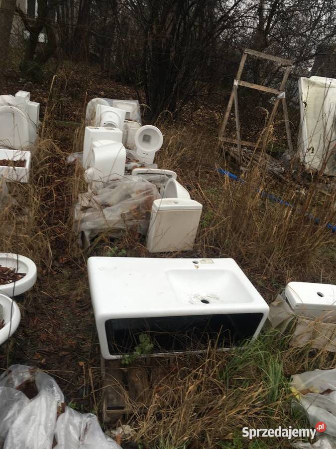 umywalki miski wc bidety mazowieckie sprzedam