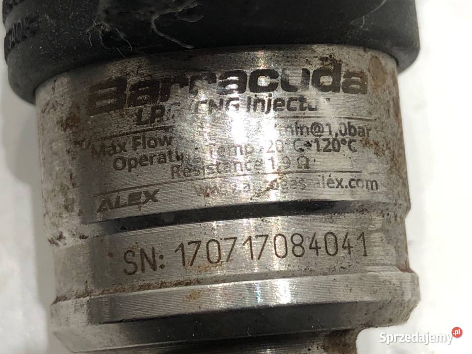 WTRYSKIWACZ LPG BARRACUDA WTRYSK GAZU GAZOWY sprzedam