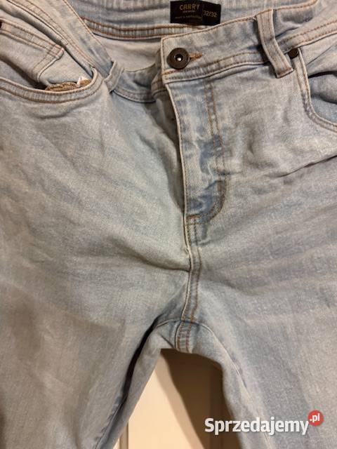 Jeansy męskie Carry 3232 niebieskie bawełna Częstochowa sprzedam