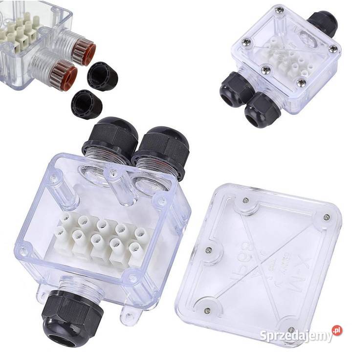 Złącze kablowe wodoodporne IP68 puszka Siemianowice Śląskie