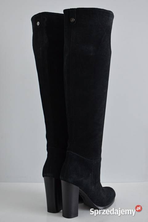 NIEBANALNIE zamszowe kozaki Sam Edelman Victoria