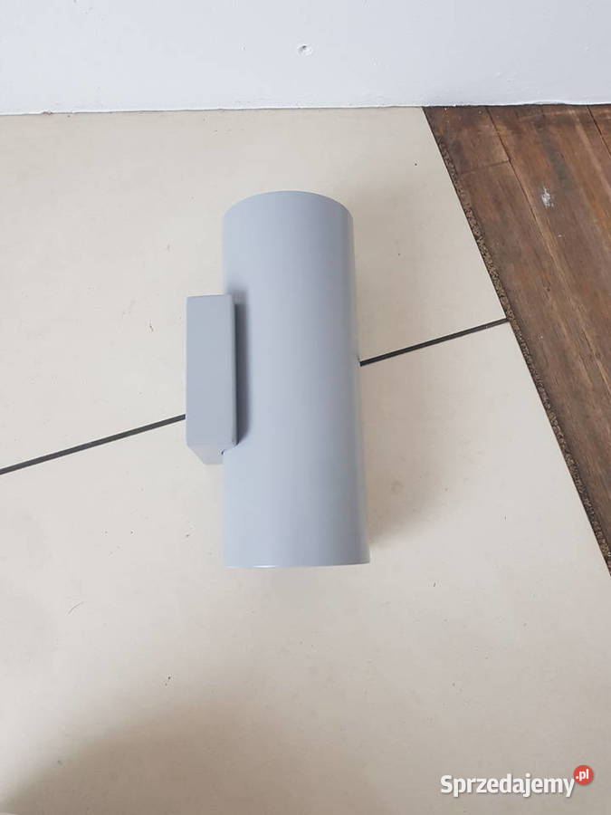 Kinkiet ścienny TUBA góradół SZARY 2x50W GU10