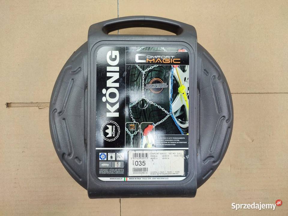 ŁAŃCUCHY ŚNIEGOWE 1 PARA KONIG THULE 03137 13 15