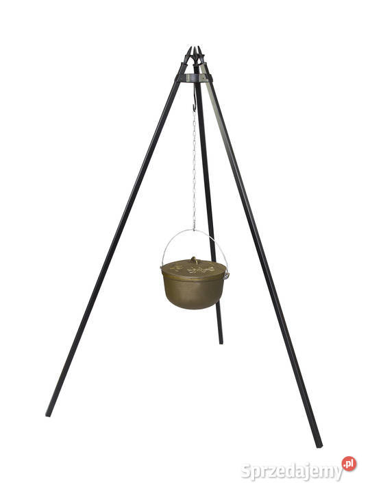 KOCIOŁEK MYŚLIWSKI ŻELIWNY GARNEK CYGAŃSKI 12L Gołdap