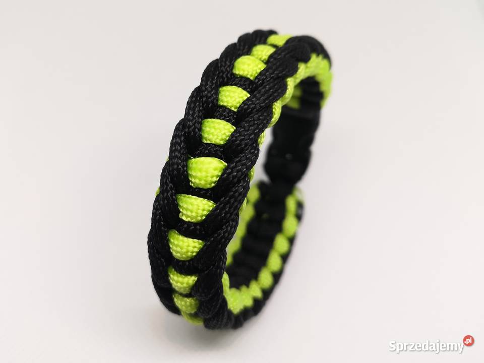 Bransoletka z paracordu splot Viper świętokrzyskie Kielce