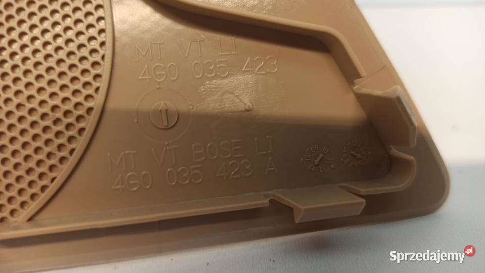 AUDI A6 C7 MASKOWNICA OSŁONA GŁOŚNIKA 4G0035423A Osłony i zaślepki dolnośląskie sprzedam