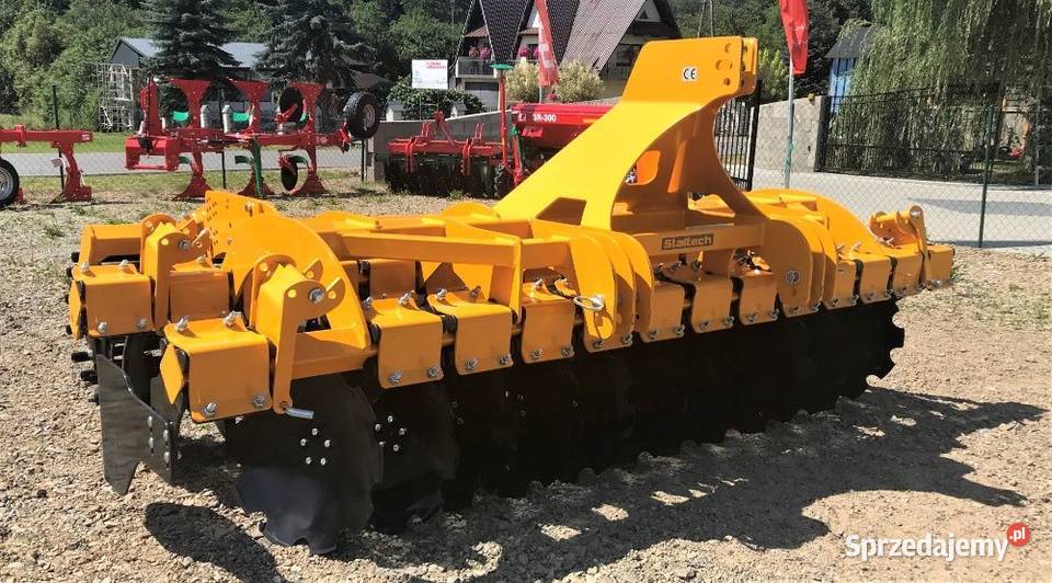 CIĘŻKA BRONA TALERZOWA 3 m NA TALERZACH 510 mm I