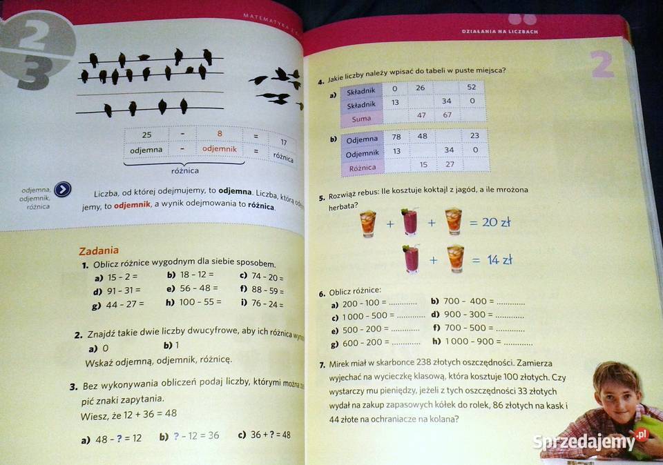 Matematyka z klasą 4 Podręcznik Lucyna Klama Chełm