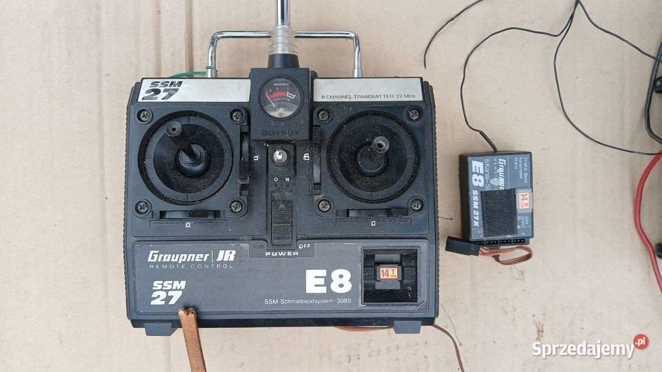 Nadajnik i odbiornik dwa silniki modelarskie Pozostałe Pozostałe Gryfów Śląski