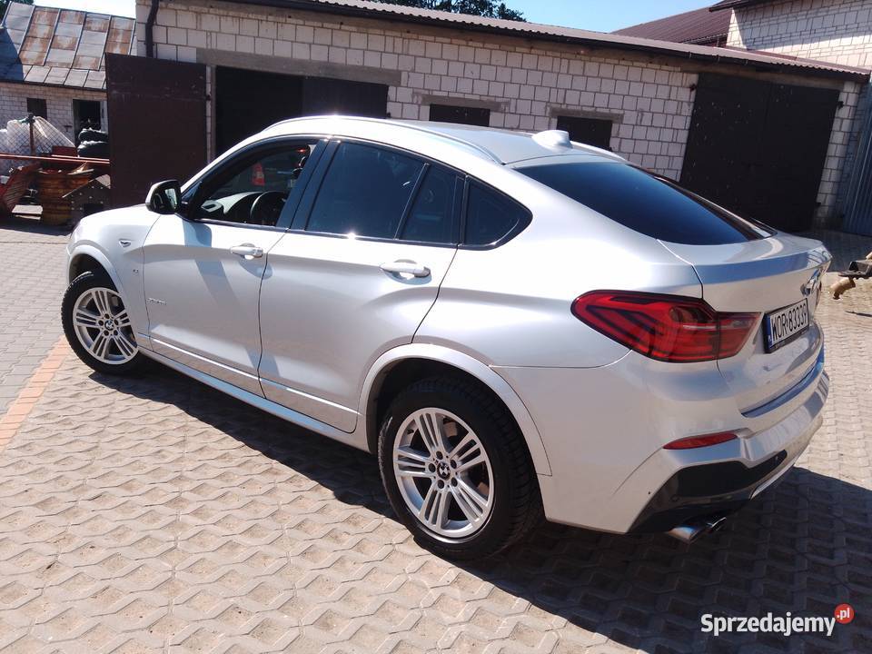 BMW X4 28i xDrive 245 MPakiet Salon Bezwypadkowy Czyżew