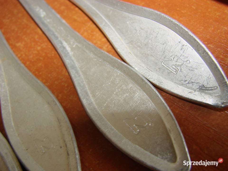 aluminiowy widelec PRL Pruszcz Gdański