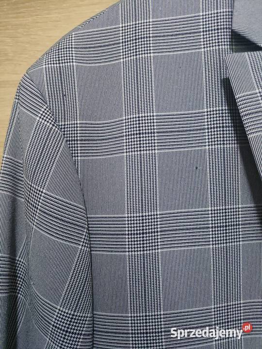 Modna marynarka w kratę slim fit RESERVED Warszawa