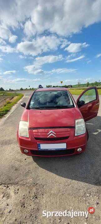 Citroen C2 2004 14ccm 54kw z klimatyzacją 72KM Świdnica Polska