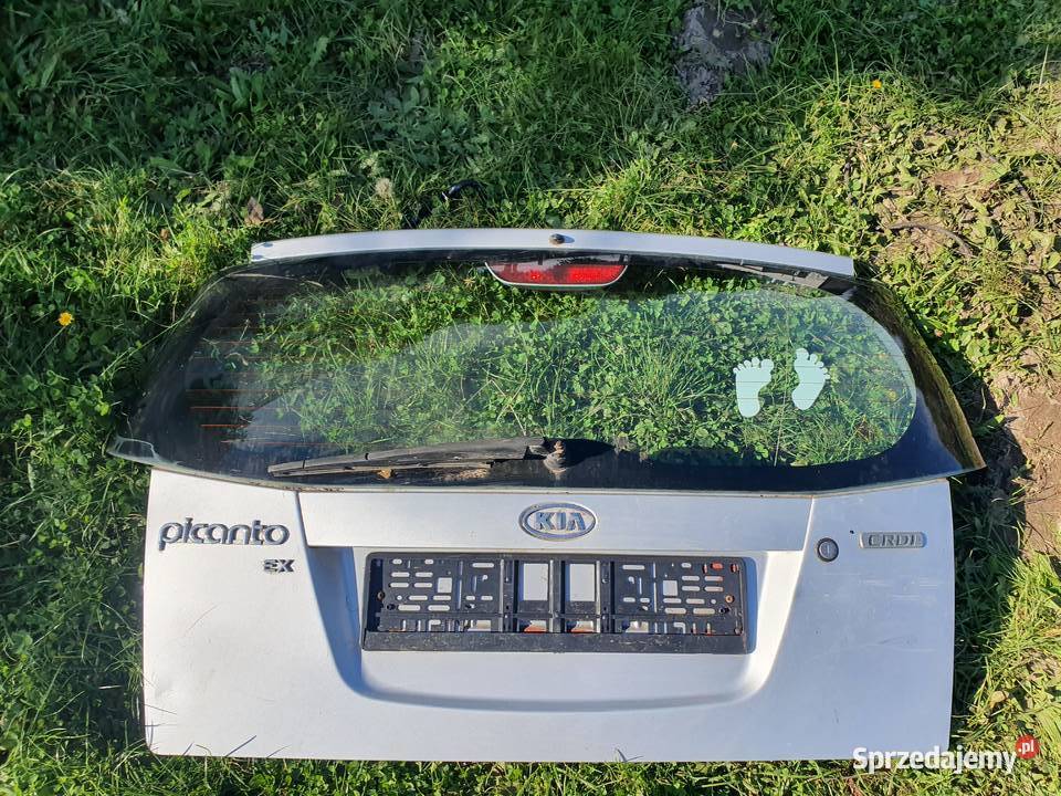Klapa bagażnika tylna tył szyba Kia Picanto I osobowe