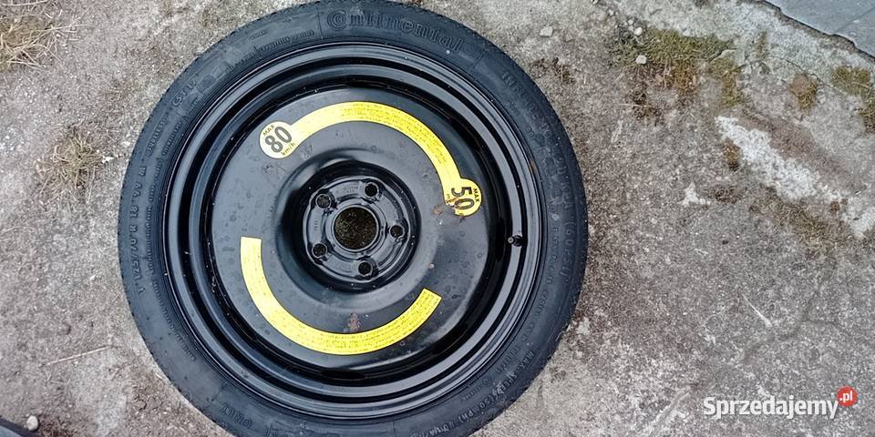 Koło dojazdowe 5x112 18 SEAT LEON VW przebieg 0 Bytów