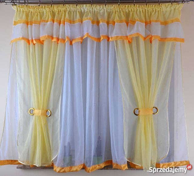 Firanki gotowe nowe woal Poznań