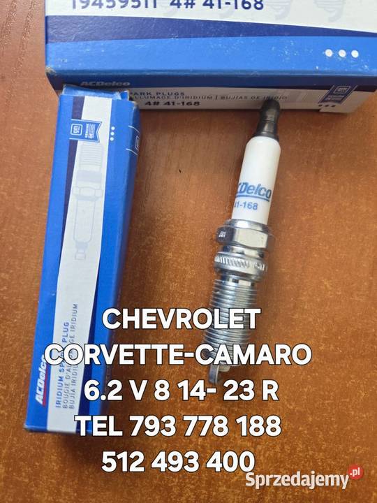 ŚWIECA IRYDOWA CHEVROLET CAMAROCORVETTE CADILLAC Świece Kawnice
